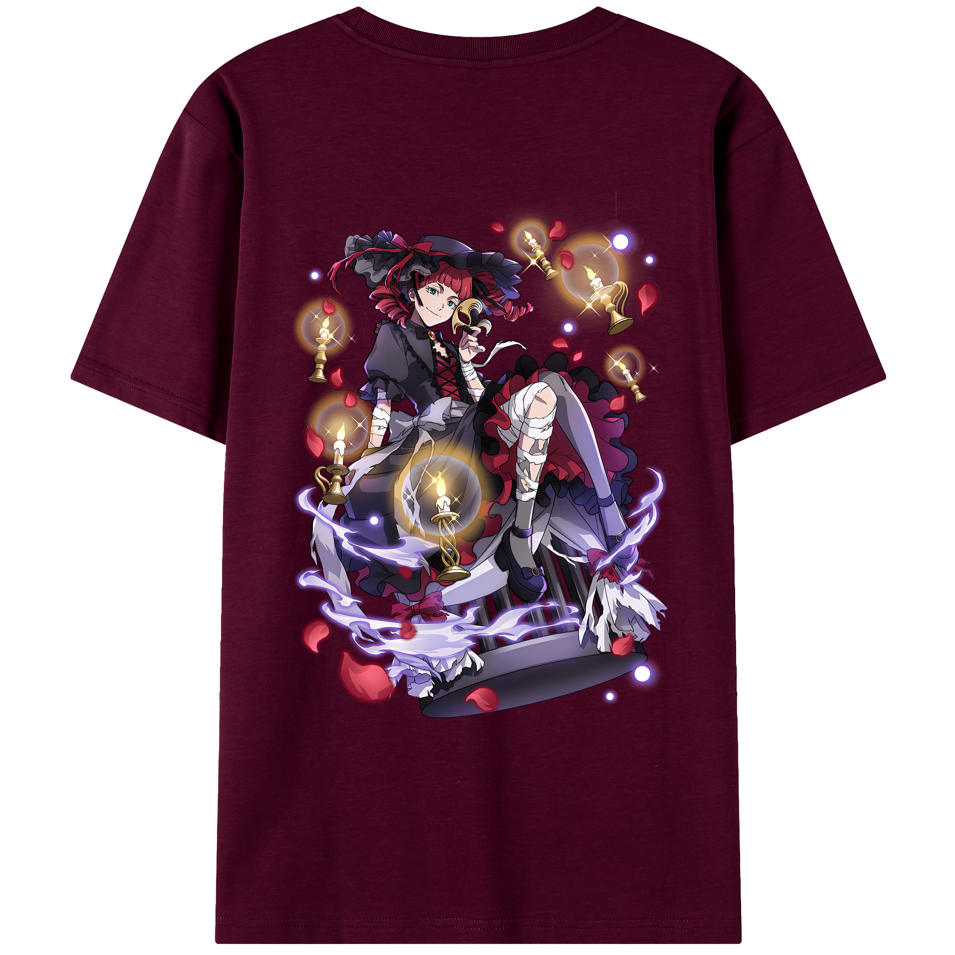 （画像用） 文豪ストレイドッグス Bungo Stray Dogs レディース半袖Tシャツ(バックプリント)